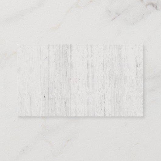 Website-Abschlusskarte für Hochzeiten | Rustikale  Begleitkarte (Rückseite)