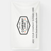 Website-Adresse des Unternehmens für das Logo hinz Banner (Vertikal)