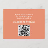 Website-Adresse + QR Hibisken Serenade Paradise Begleitkarte (Rückseite)