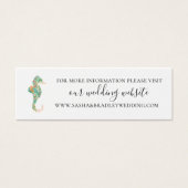 Website Botanische Insel Seepferd Wedding (Vorderseite)