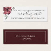 Website der Botanischen Hochzeit in Burgund (Vorne & Hinten)