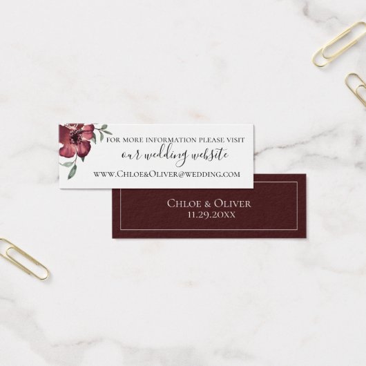 Website der Botanischen Hochzeit in Burgund (Büro)