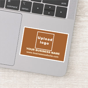 Website der Firma Brown Rectangle Vinyl Sticker