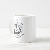 Website der Firma Custom Business Logo Kaffeetasse (Vorderseite Links)
