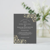 Website der Gray Gold Wedding UAWG l Postkarte (Stehend Vorderseite)