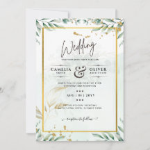 Website der Greenery Wedding Einladungen UAWG QR C