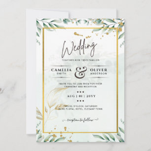 Website der Greenery Wedding Einladungen UAWG QR C
