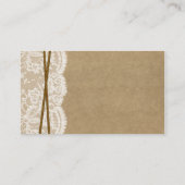 Website der Sammlung Kraft, Spitzen und Horseshoe Begleitkarte (Rückseite)