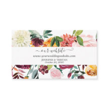 Website der toskanischen Botanischen Blumenblüten