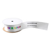 Website der Werbefirma Satin Ribbon Satinband (Spule)