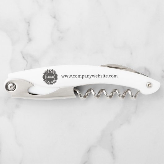 Website des Firmenlogos hinzufügen und Slogan Empl Kellnermesser (Vorderseite)