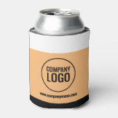 Website des modernen Logos von White Peach Black C Dosenkühler (Kanne Vorderseite)