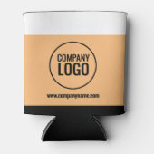 Website des modernen Logos von White Peach Black C Dosenkühler (Vorderseite)