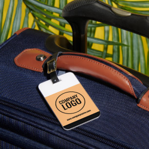 Website des modernen Logos von White Peach Black C Gepäckanhänger