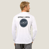 Website des Unternehmens Mitarbeiter Swag Tri-Blend Shirt (Voller Rücken)