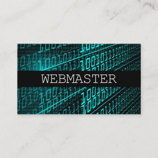 Website-Entwickler-Master-Designer-Computertechnol Visitenkarte (Vorderseite)