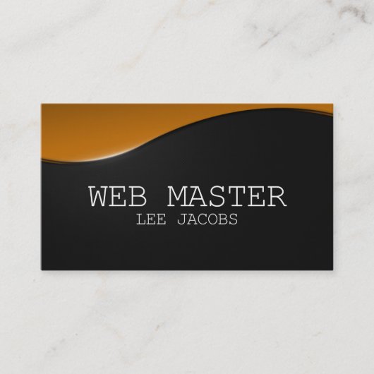 Website-Entwickler-Master-Designer-Computertechnol Visitenkarte (Vorderseite)