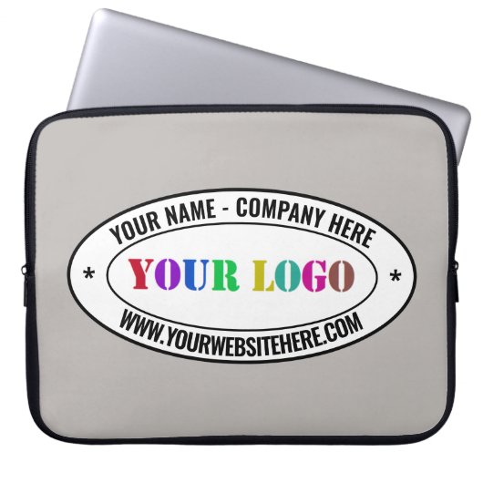 Website für benutzerdefinierte Logo-Namen Werbeakt Laptopschutzhülle (Vorderseite)