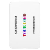 Website für benutzerdefinierte Logo-Namen Werbeakt Magnet (Vertikal)