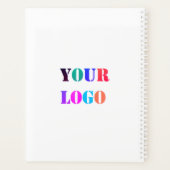 Website für benutzerdefinierte Logo-Namen Werbeakt Planer (Rückseite)