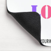 Website für benutzerdefinierte Logos Werbemousepad Mousepad (Ecke)