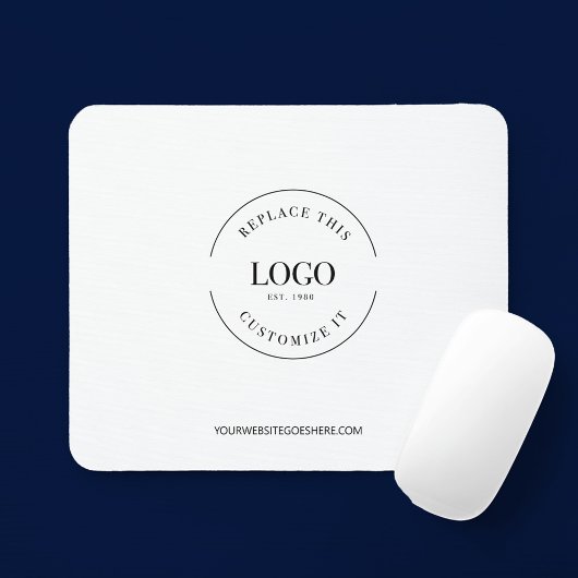 Website für benutzerdefiniertes Firmenlogo Mousepad