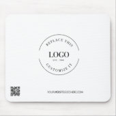 Website für das benutzerdefinierte Firmenlogo - ei Mousepad (Vorne)