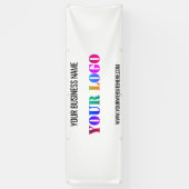 Website für das Werbebanner für benutzerdefinierte Banner (Vertikal)