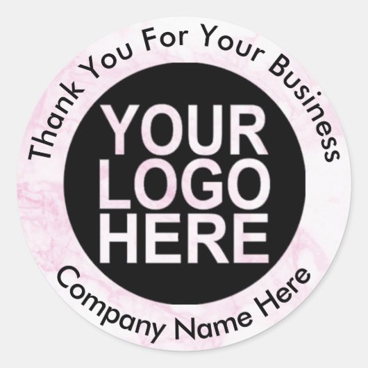 Website für den benutzerdefinierten Logo-Namen Hol Runder Aufkleber (Vorderseite)