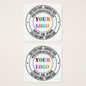 Website für die Werbung mit benutzerdefinierten Lo (Vorne & Hinten)