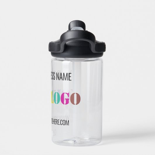 Website für die Werbung mit Wasserflasche mit benu Trinkflasche (Rückseite)