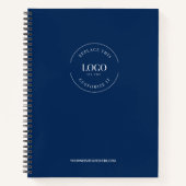 Website für einfache, benutzerdefinierte Logos Roy Notizblock (Vorderseite)