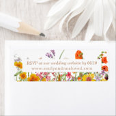 Website für farbenfrohe Wilde Blume (Insitu)