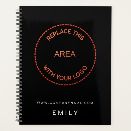 Website für Firmenlogo Planer (Vorderseite)