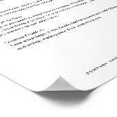 Website für Firmenlogo Poster (Ecke)