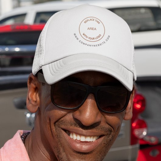 Website für Firmenlogos Truckerkappe