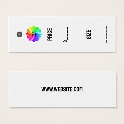 Website für Firmennamen mit benutzerdefinierten Pr (Vorne & Hinten)
