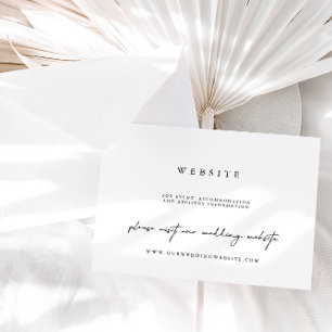 Website für Hochzeiten Einfache Minimalistische Ab