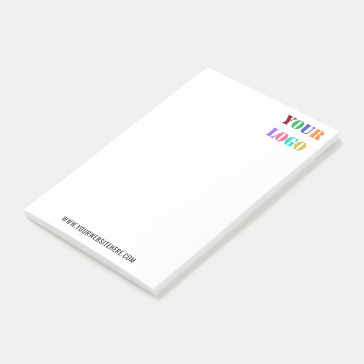 Website für Ihr Firmenlogo - Post-it®-Hinweise Post-it Klebezettel (angewinkelt)