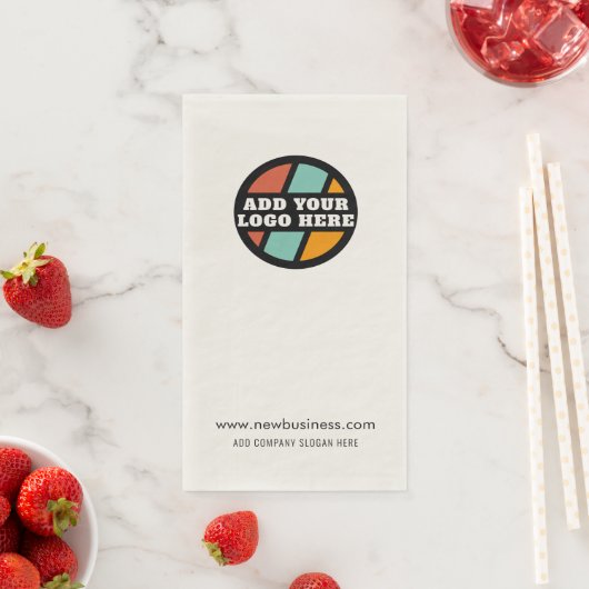 Website für Ihr Unternehmen und Ihr Unternehmen Serviette (Beispiel)