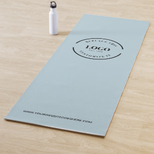 Website für kundenspezifische Blue-Minimal-Firmenl Yogamatte