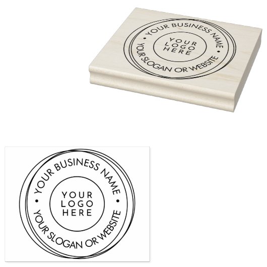 Website für kundenspezifische Logos im Rahmen des Gummistempel (Stempel)