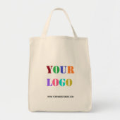 Website für kundenspezifische Logos Tote-Bag-Werbe Tragetasche (Vorne)