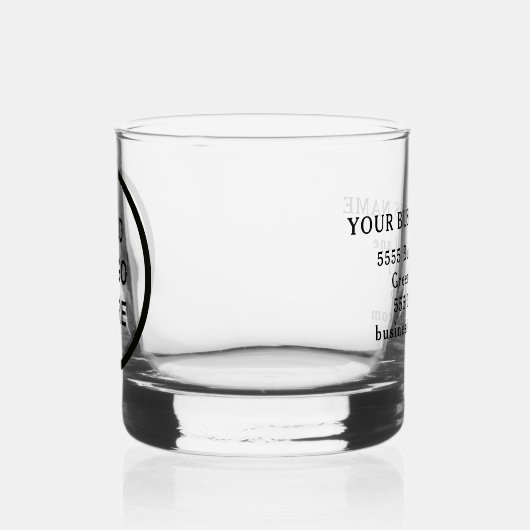 Website für personalisierte Firmenlogo Whiskyglas (Links)