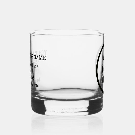 Website für personalisierte Firmenlogo Whiskyglas (Rechts)