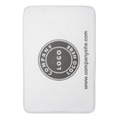 Website für personalisierte Unternehmen Badematte (Vorderseite Vertikal)