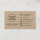 Website für soziale Medien Visitenkarte (Vorderseite)