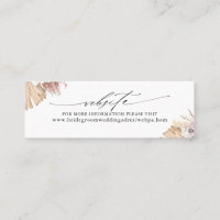 Website für tropische Foliage-Hochzeiten oder Gift