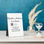 Website für Veranstaltungsplaner mit dem Namen Q R Fotoplatte (Seite)