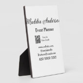 Website für Veranstaltungsplaner mit dem Namen Q R Fotoplatte (Seite)